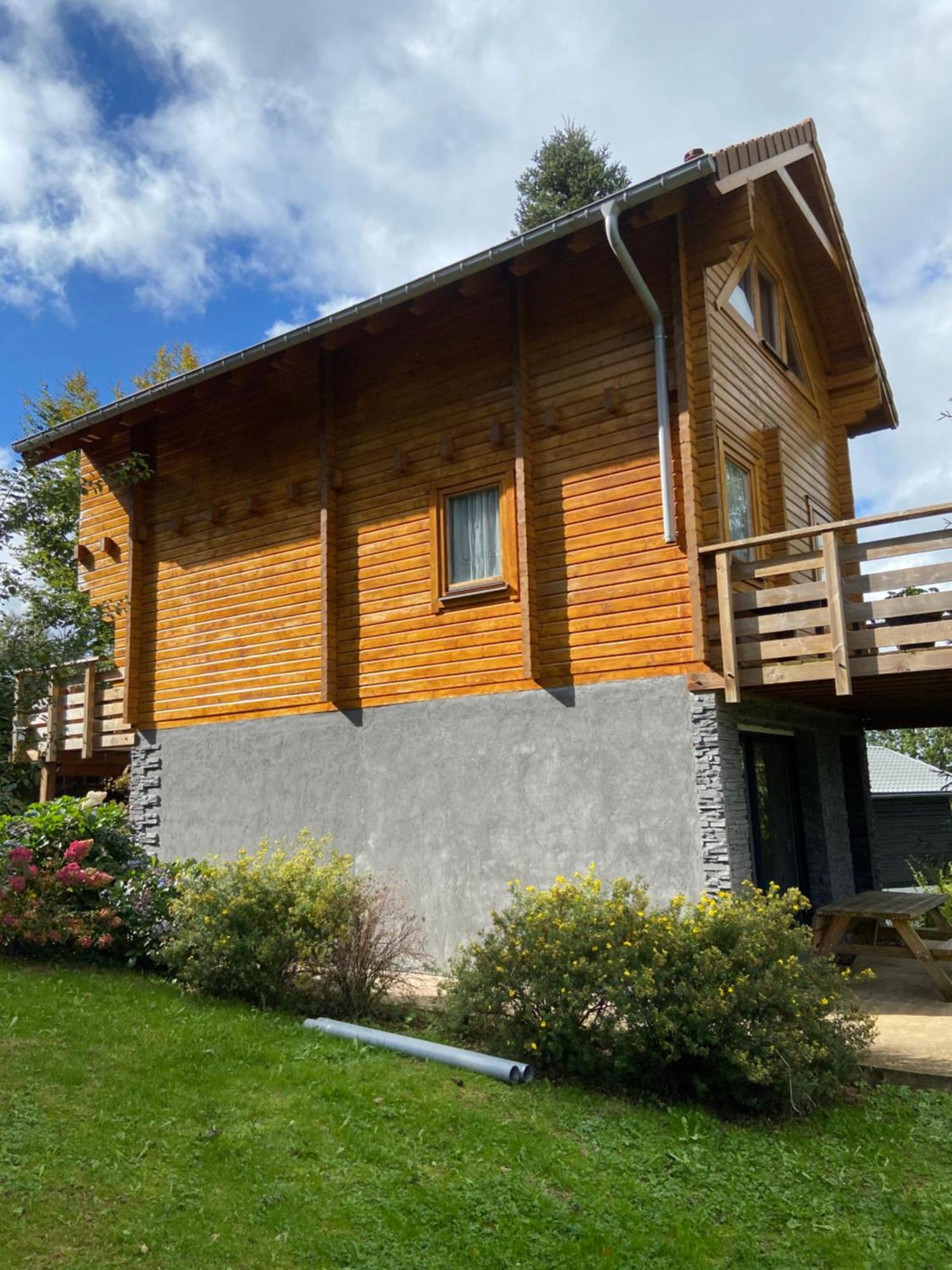 Chalet Chaleureux Avec Cheminee Et Vue Montagne Proche Gerardmer "Mon Beau Sapin" Villa Anould Exterior photo