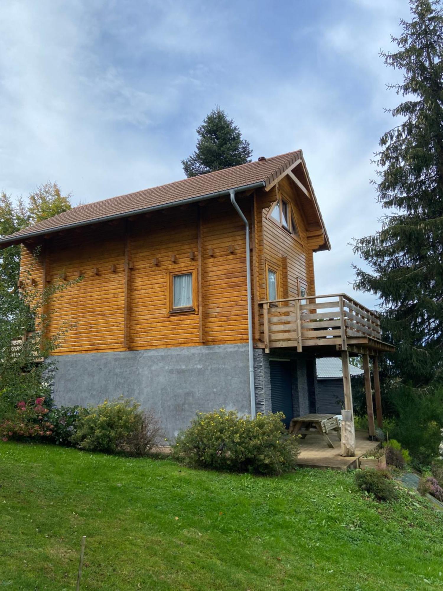 Chalet Chaleureux Avec Cheminee Et Vue Montagne Proche Gerardmer "Mon Beau Sapin" Villa Anould Exterior photo